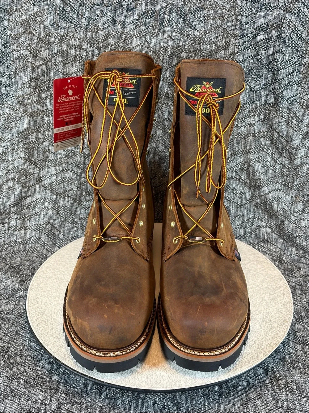 thorogood logger waterproof